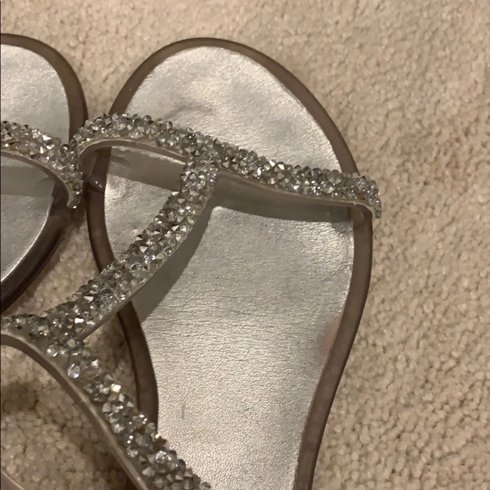 Stuart Weitzman Teezer Crystal Jelly Sandal - Picture 4 of 5